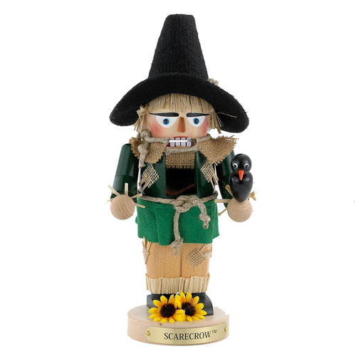 The Wizard of Oz Scarecrow Chubby Oz 12-Inch Nutcracker
